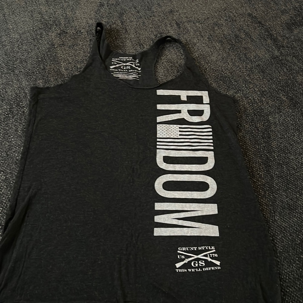 Grunt style tank top